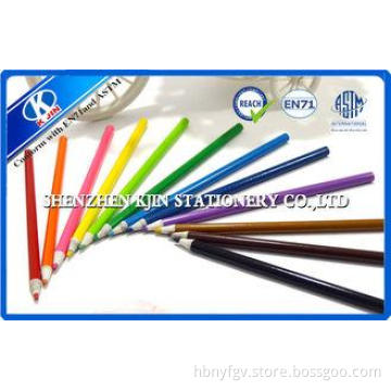 12 Color Watercolor pencils eco friendly For Children , Stu